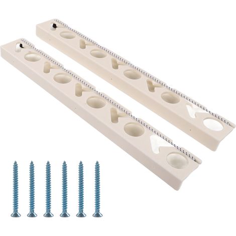 Support Pour Canne A Peche - Montage Murale - Capacite 10 Cannes - Materiel ABS - Fixation Flexible Angle Horizontal Vertical Ou Surplomb (1/5)