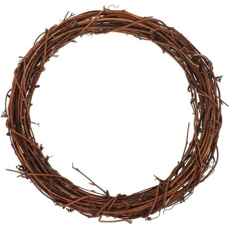 Couronne de Branches de Vigne Naturelle pour Couronne de Branches Rotin Soi-même (1/5)
