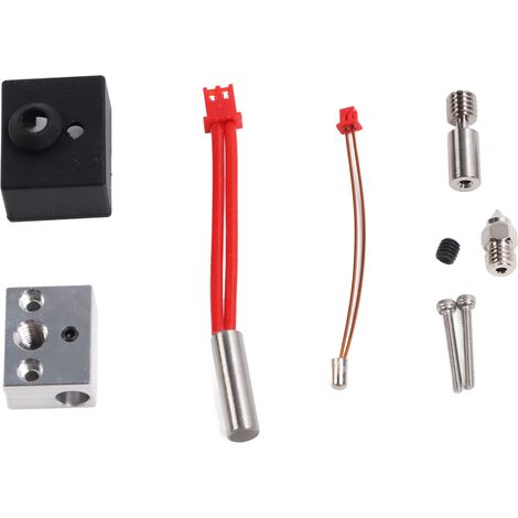 Kit d'extrudeuse Hotend 24V 40W, en alliage Ti, haute température 300 ℃, buse d'impression 3D, bloc chauffant pour Ender 3 S1 (1/5)