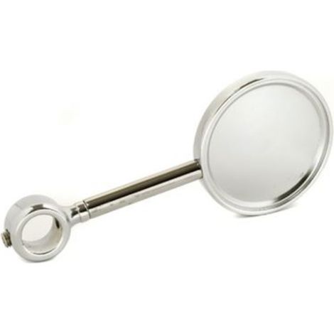 Medallion für Schankhähne, lang, verchromt