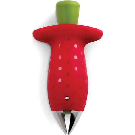 1 Ensemble Équeuteur et Trancheuse Fraise, Acier Inoxydable, Lave-vaisselle, Cuisine (1/5)