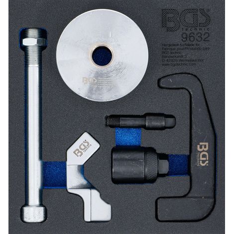BGS Carrello officina inserto 1/6: Estrattore iniettori per iniettori Bosch CDI, 6 pz. - 9632 (1/2)