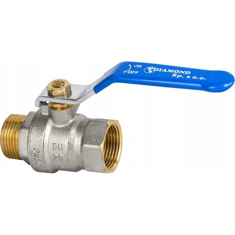 VALVOLA A SFERA 3/4 WA MANIGLIA GHIAIA PN30 SPAGNOLO (1/2)