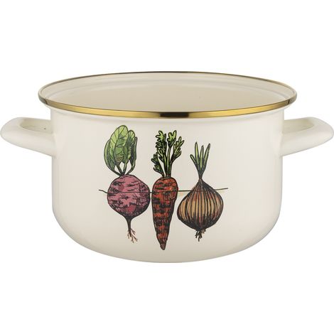 Maceta esmaltada para verduras de 20 cm y 4,2 l (1/5)