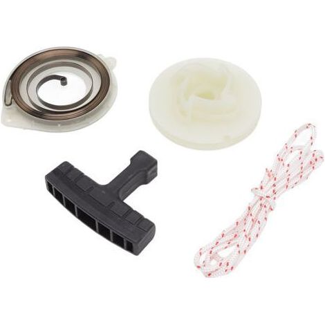Kit de Réparation pour Démarreur de Tronçonneuse Modèles 445e 450 455 460 Corde Poulie Ressort Poignée Couleur Poignée Aléatoire (1/2)