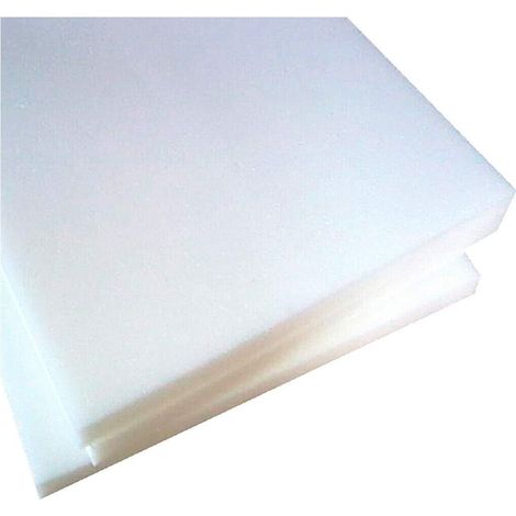 Gommapiuma Lastra Spugna Poliuretano Espanso Alta Densità Imbottitura Letto Divano Sedia Poltrona Sdraio - 200x100x3 cm