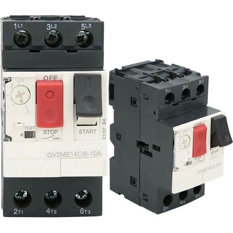 Disjoncteur de protection moteur, disjoncteur moteur, interrupteur de protection moteur GV2 (GV2-ME14C 610A) (1/5)