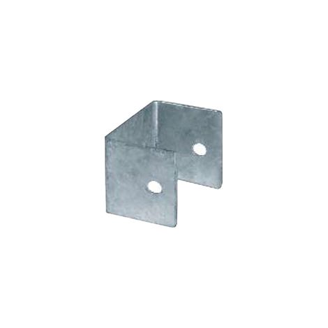 Supporto a "U" per travi 90 x 90 x 91 spessore 3 mm.