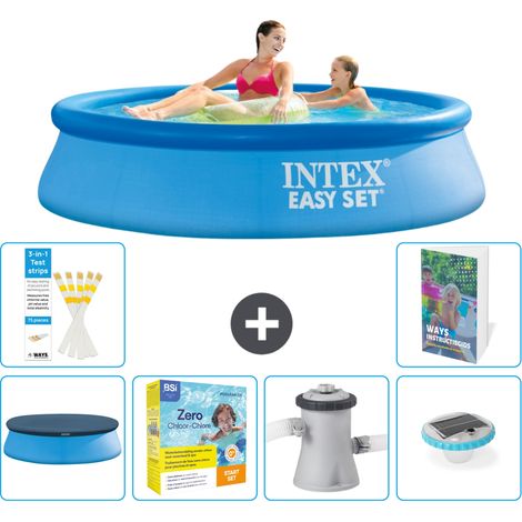 Intex Piscina Easy Set Rotonda - 244x61 cm - 7-pezzi  S4