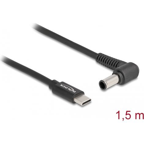 Delock Cable de carga para portÃ¡tiles USB Type-Câ¢ macho a Sony 6,0 x 4,3 mm macho