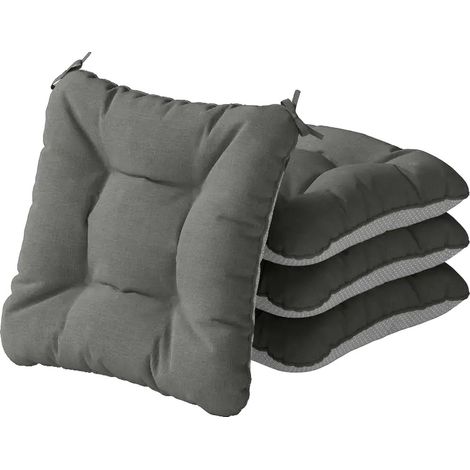 Cojines de asiento, diseño antideslizante, acolchado cómodo, verde militar (1/2)