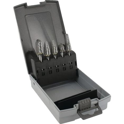 Set fresas HM 5 piezas TYROLIT 822725