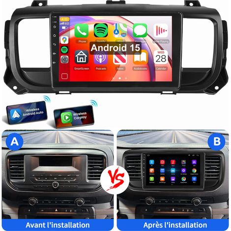 Für Toyota Proace Citroën Jumpy Peugeot Expert 2016-2022 GPS Apple Carplay Android 15 1+32G (1/5)