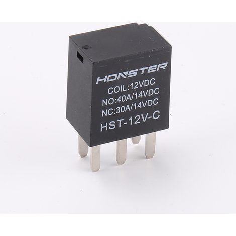 40A relay with four or five pins, 12V DC low-power relay, automotive relay, 12V 4-pin 40A/30--DTEKGAZ