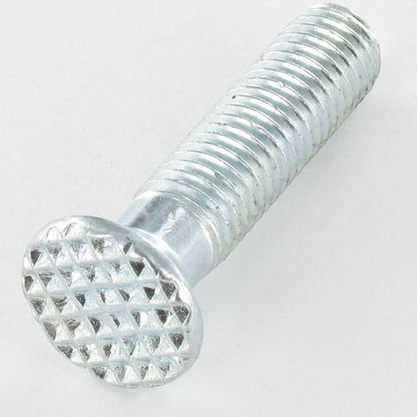 Vis métaux Tête fraisée 10X44 Filetée sur 32 Diamètre de tête: 18 Classe 6.8 Acier zingué-1 pièce (1/2)