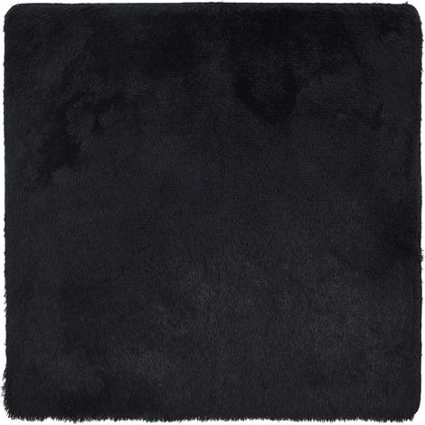 Maison Exclusive - Tappeto Shaggy a Pelo Lungo NAVARRA Nero 200x200 cm poliestere