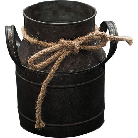 Blumentöpfe aus Metall, Gartenblumentöpfe, Metallvasen, Vintage-Blumenkübel für Tische im Innen- und Außenbereich (1/5)