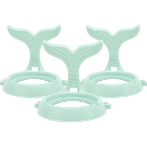 3 Supports muraux pour sèche-cheveux, support adhésif sans perçage, étanche, en plastique, avec rangement (1/5)