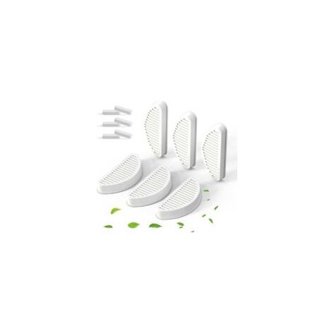 Crezuo 67 oz/2 l Automatische Haustiertrinkbrunnen Ersatzfilter (6er-Pack)