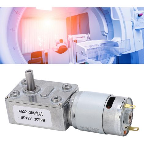 Moteur à engrenages CC 12 V 4632-385 20 tr/min (1/5)