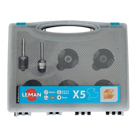 Set mit 5 Nutscheiben LEMAN D48mm - 4728.700.52 (1/2)