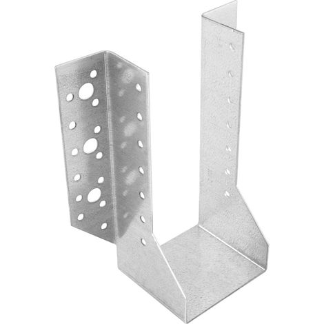 Support de poutre lourd galvanisé pour poutres de 8 x 18 cm - Par