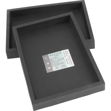 Soucoupes Rectangulaires en Résine Épaisse Lot de 2 Supports Profonds pour Pots de Fleurs, Adaptés Jardinage Intérieur et Extérieur Protection Les Fuites (1/5)