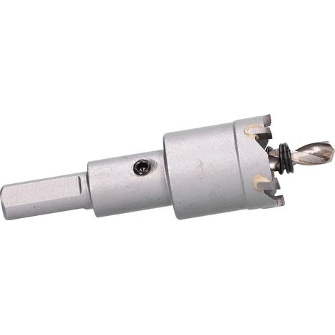 Foret de Scie TCT 25mm pour Métal et Bois - Fraise de Découpe et Perçage Carbure (1/5)