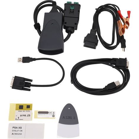 OBD2-Diagnosegerät für Citroën und Peugeot – Vereinfachte Version Lexia3 PP2000 Diagbox V9.68 – Vollständiger LED-Chip (1/5)