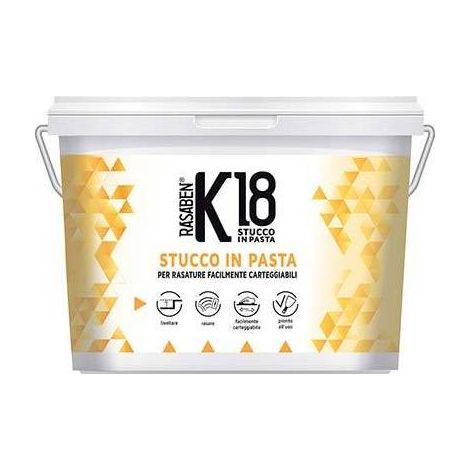 STUCCO PASTA RASATURA K18 K2 RASABEN
