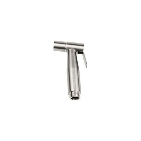 Bidet-Sprühkopf für Toilette, Edelstahl, Windel-Sprühkopf, manueller Bidet-Sprühkopf für die persönliche Hygiene, Dusche, Badezimmer, Toilette - Silber - Crezuo (1/4)