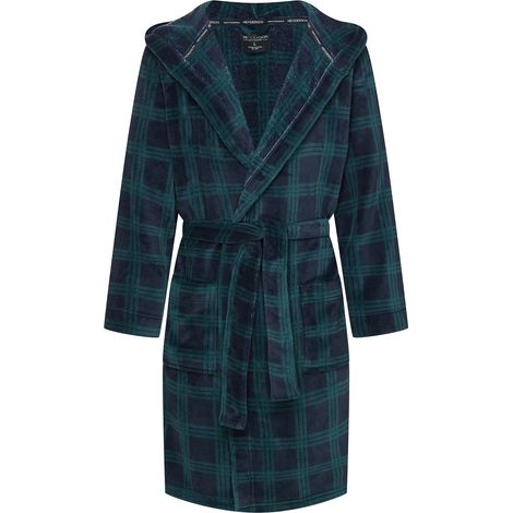 Peignoir pour homme Nickel Henderson  Bleu marine 3XL (1/5)