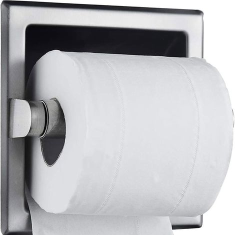 RichVibe - Porte-papier toilette encastrable pour salle de bain (1/5)