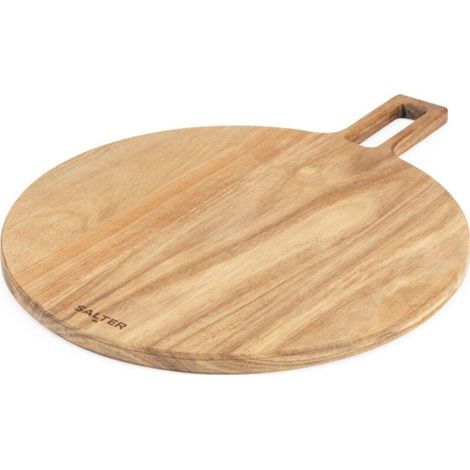Tabla para pizza Salter BW13692EU7 Toronto de 33 cm, madera de acacia. (1/3)