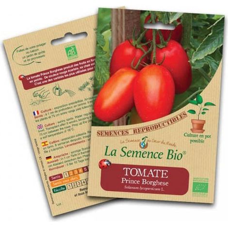 Graines bio Tomate Prince Borghese - La Semence Bio