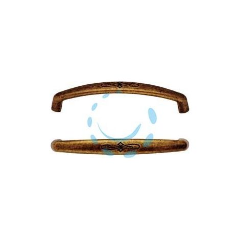 MANIGLIE PER MOBILI FISSE MOD.15130 IN ZAMA FLORENCE - mm. 73x9h. - interfori mm.64