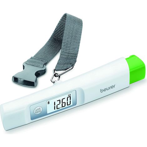 Beurer LS 20 ECO Bilancia Pesabagagli con Batteria Dynamo Piccola e Leggera (1/4)