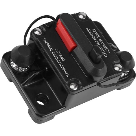 DC12V-42V Autoradio-Audio-Inline-Schutzschalter mit manueller Rückstellung (250A) (1/5)