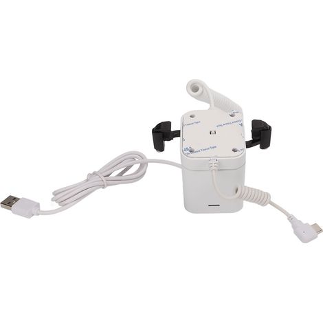 Diebstahlsicherer Handy-Aufsteller mit Ladefunktion und Sicherheitsalarm. (1/5)