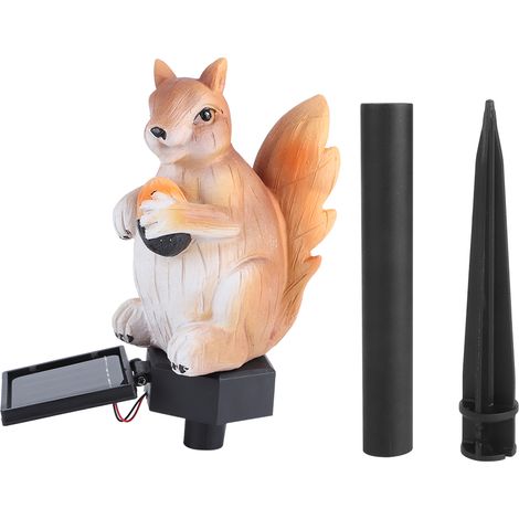 Lampe de jardin solaire en forme d'animal, éclairage LED étanche pour jardin, veilleuse solaire d'extérieur (1/3)
