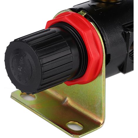 Filtre à air 1/4", régulateur, séparateur d'humidité et outil de nettoyage pour compresseur d'air. (1/5)