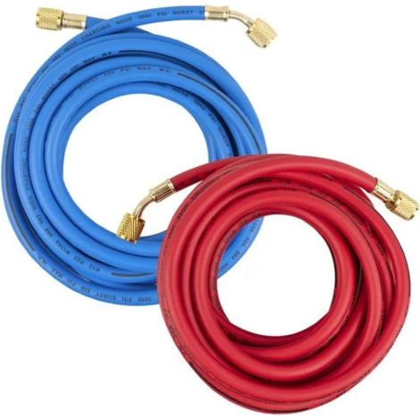 JBM Set tubi flessibili per alta e bassa pressione 5 m 2 Pz. 16309