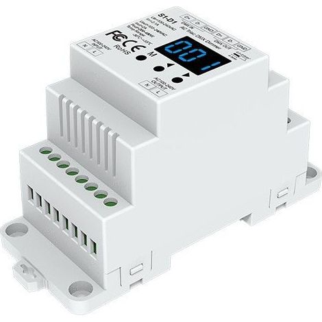 SCR DMX 1-Kanal-Dimmer 2 A AC100-240V (Phasentrennung per Taster) S1-D1 (1/3)