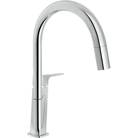 Miscelatore per lavello monocomando Nobili serie Acquaviva VV103127CR Cromato - Ottone