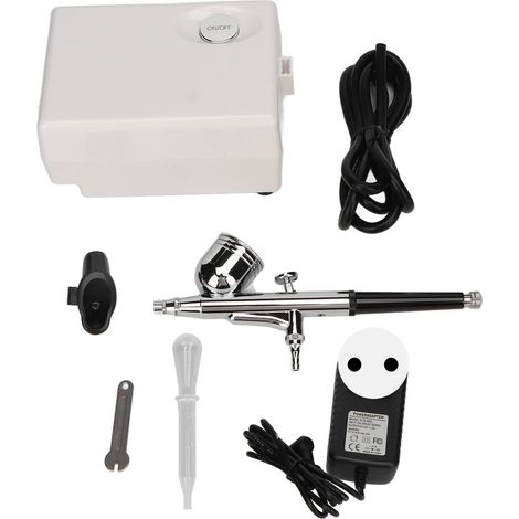 Pulvérisateur Visage Haute Pression - Brumisateur Hydratant Profond avec Injecteur d'Oxygène Facial - 100‑240V Prise EU (1/5)