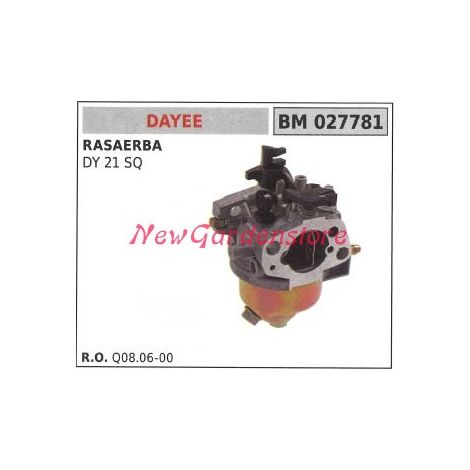 Carburador de cuba pequeña DAYEE cortacésped DY 21SQ 027781