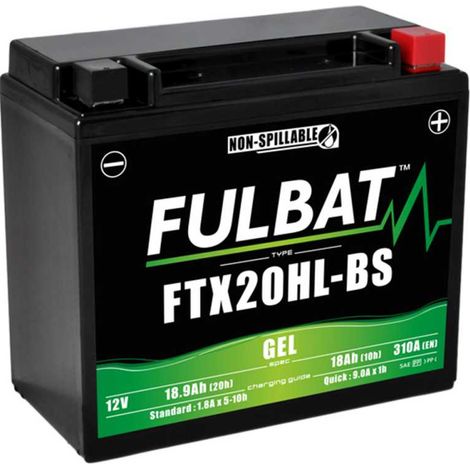 batt ftx20hlbs gel 12v 18ah 175-87-155+d - FTX20HLBSGEL - Distribution Service Parts