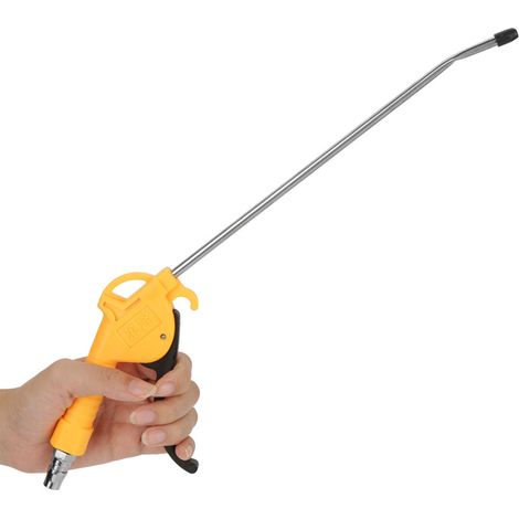 1 pistolet de dépoussiérage pneumatique en alliage d'aluminium avec joint (1/5)