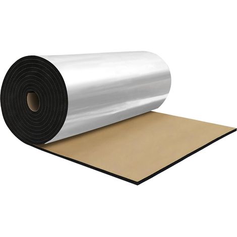 Tapis D'Insonorisation Argent Voiture Aluminium 100x100cm 5mm 1㎡ (1/5)