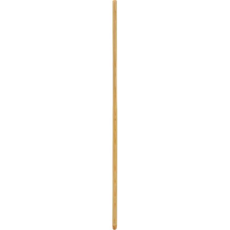 Manico in legno di pino verniciato, h 130 cm - Ø 22 mm